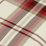 Beddengoed, Hoeslaken, Katoen, Rood, 200x180x1 cm