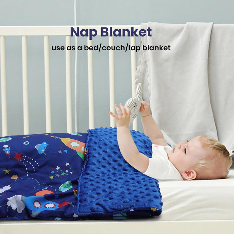 Slaapzak dinosaurus voor kinderen, kinderslaapzak met hoofdkussen, 2-in-1 slaapzak voor jongens en meisjes