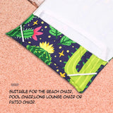 Microvezel strandlaken voor zonnebed, strandhanddoek, sneldrogend, voor strandstoel, tuinligstoel, strandstoelhoes voor zwembaden, stranden, tuinhotels