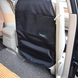 Set van 2 autostoelrugleuningbeschermers, rugleuningbescherming, autokinderwaterdicht, autoachterbankorganizer, stoelbeschermer, autorugleuning, voor het opbergen van kinderspullen, tablets, etc