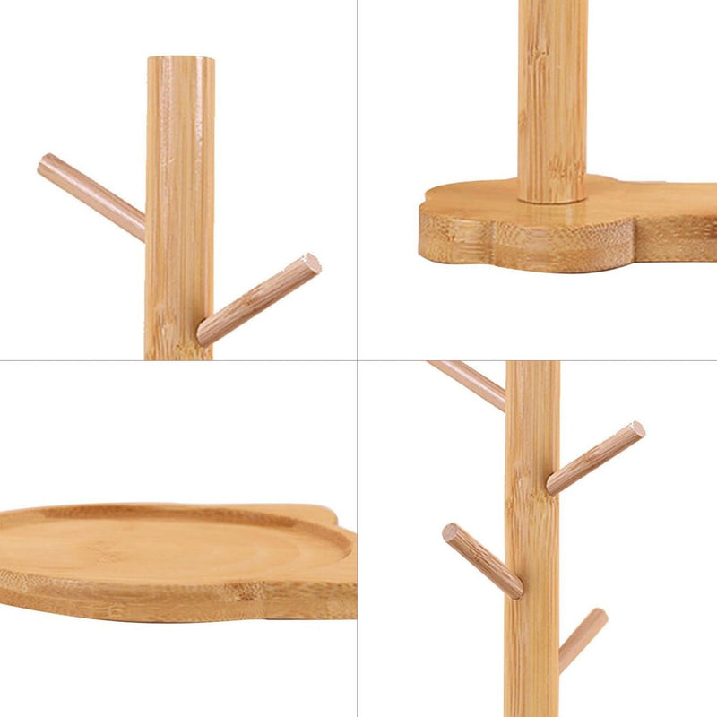 Houten sleuteldienblad voor entree, tafel, moderne decoratie van hars, gelukskat dienblad, Catchall dienblad met 3 standaard, hangende organizer, voor ringen, telefoon, armbanden (boten sleuteltray)