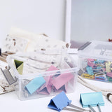 Opbergdoos, kleine opbergdoos, met deksel, stapelbaar, handgreep, clips, kleine onderdelen (500 ml, 10-delige set)