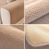 Zachte fluwelen bankhoezen voor 1-4-zitsbank, met antislip onderlegger, ideaal als sprei en bescherming voor banken, ook geschikt voor hoekbanken, en geschikt als bankbeschermer voor huishoudens met