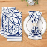 Servetten set van 4, stoffen servetten 100% katoen zacht comfortabel hoogwaardige herbruikbare eettafel servetten perfect voor familiediners bruiloften keuken (45 cm x 45 cm)