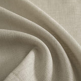 Vitrage, linnenlook, bistrogordijn, bruin gordijn, raamgordijn, gaas, paar, sjaals, vitrage, raamgordijn voor keuken, woonkamer, landhuis, set van 2, 90 x 115 H (cm) taupe