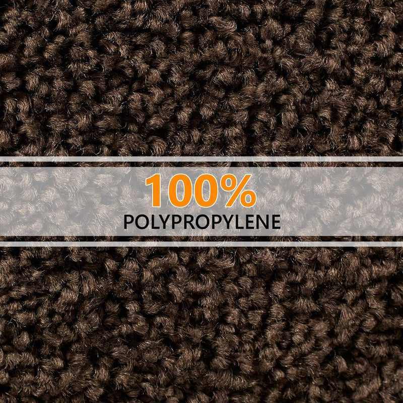 Deurmat voor voordeur, binnen en buiten, deurmat, voor entrees, schoonmaakmat, antraciet-zwart