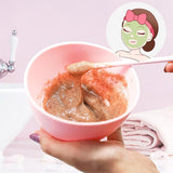 5 stuks siliconen gezichtsmasker kom, schaal voor huidverzorging, draagbare siliconen schaal, silicagel, voor doe-het-zelf gezichtsmasker, gezichtsverzorging, schoonheidssalon gereedschap,