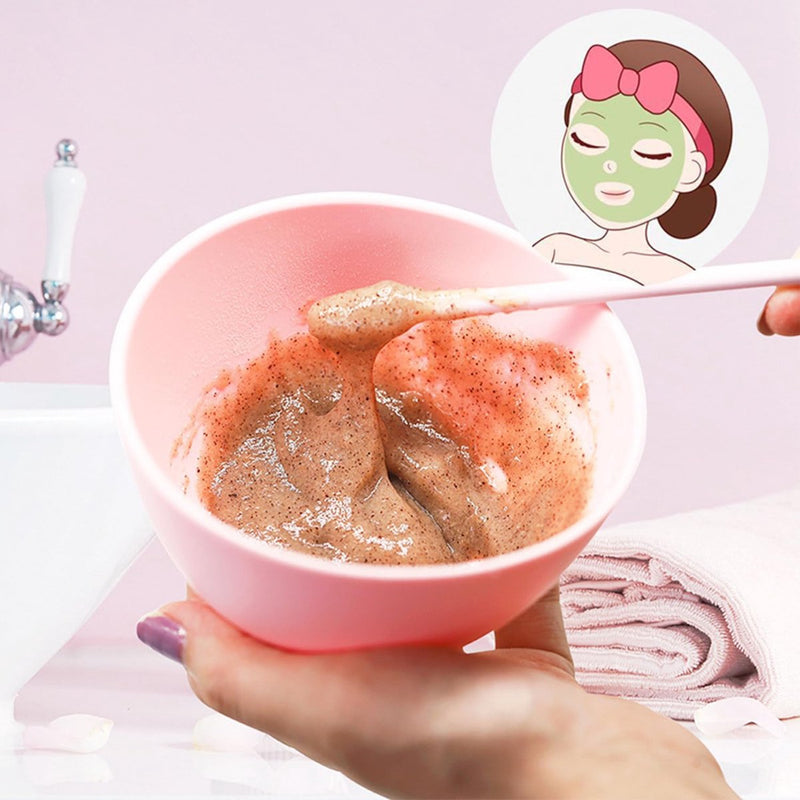 5 stuks siliconen gezichtsmasker kom, schaal voor huidverzorging, draagbare siliconen schaal, silicagel, voor doe-het-zelf gezichtsmasker, gezichtsverzorging, schoonheidssalon gereedschap,