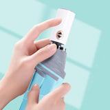 Paraplu voor kinderen, automatisch, zakparaplu voor kinderen, met reflecterende strepen, waterafstotend en stabiel, 8 ribben, voor meisjes en jongens, 450 g, #4