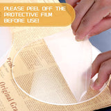 4 stuks taartplateaus rond acryl, diameter 16 cm x 3 mm, transparant met acryl taartschraper, niet-klevend taartbord voor het gladmaken en arrangeren van taarten, doe-het-zelf