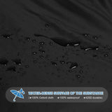 Weerbeschermhoes, grillafdekking, grill, beschermhoes, gasgrill, winterbestendig, waterdicht, uv-bestendig, BBQ-grillafdekking 80 x 70 x 110 cm