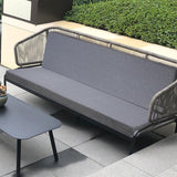 Bankkussen, stoelkussen voor vensterbank, wasbaar, afneembaar tuinbank, antislip, bankkussen, zitkussen voor buiten, tuinmeubelen, terras, binnen