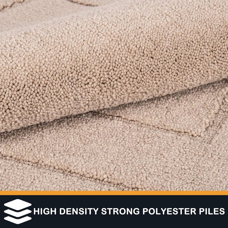 Schoonloopmat voor binnen, 86 x 150 cm, antislip en machinewasbaar, hondenmat, zeer absorberend, welkomstmat voor vuil, natte schoenen en poten