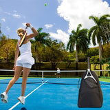 Tennisrugzak, tennistasje, uniseks tennisrugzak voor dames, heren en kinderen, rackettas, rugzak, tas voor tennis, badminton, hoofd, tennisrugzak, sportrugzak, tennistas rugzak