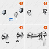 Eéngreepsmengkraan Doucheset Opbouw, Douchemengkraan met douchekop, Wandmontage, Chroom, Mengkraan, Douche, Douchekranen, Mengkraan voor douche, Opbouwdouchegarnituur