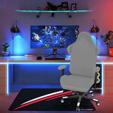 Bureaustoelhoesset, 4-delige gamingstoelhoes, universele bureaustoelhoes, hoezen voor stoelen met armleuningen, stoelachterkant, stoelhoes, bureaustoel voor computerstoelen/pc-stoelhoes