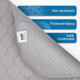 Puppy-onderlegger, incontinentie-onderlegger, wasbaar, trainingsmat voor huisdieren, hondenmat, vloerbescherming, wasbaar, herbruikbaar, antislip onderlegger voor puppy's, honden en katten, 75