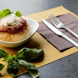 Steakbestekset, roestvrij staal, 6 tafelmessen en 6 vorken, steakbestekset voor 6 personen, vorken en messen, set voor huis/restaurant/hotel, hoogglans gepolijst en vaatwasmachinebestendig