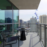 Dolfijn windspel, blauw windspel, metalen wind chimes klankspel, aluminium buizen, windspel, voor binnen tuin en buitendecoratie van balkondakranden