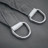 Zonnezeil, rechthoekig, 3 x 4 m, waterdicht, zonwering, weerbestendig, zeil, baldakijn, uv-bescherming, voor balkon, terras en tuin, grijs antraciet