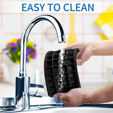 Siliconen ijsblokjeshouder van levensmiddelenkwaliteit, ijsblokjeshouder met deksel en container, BPA-vrij, 36 compartimenten, ijsblokjeshouder voor gekoelde dranken en whisky, met zwarte lepel