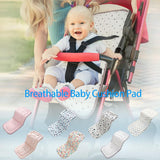 Zacht en omkeerbaar baby puur katoen kinderwagen autostoel liner Pram Insert Portable luierkussen, Universal Cover kinderwagen grootte 32x80 cm kussen voor kinderen