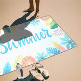 Strandhanddoek Microfiber Zomer Kust Badhanddoek Microfiber Badhanddoek 90×180cm Strandhanddoek Strandhanddoek Geschikt voor Sport Yoga Camping Strand Gym