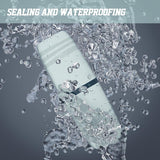 Toothbrush Case reisetui, 3 stuks, tandenborstelhouder, reisentandborstels, met 3 vierkante witte dubbelzijdige plakband, reisetui voor thuis, zakenreis, school., Meerkleurig, opbergdoos voor