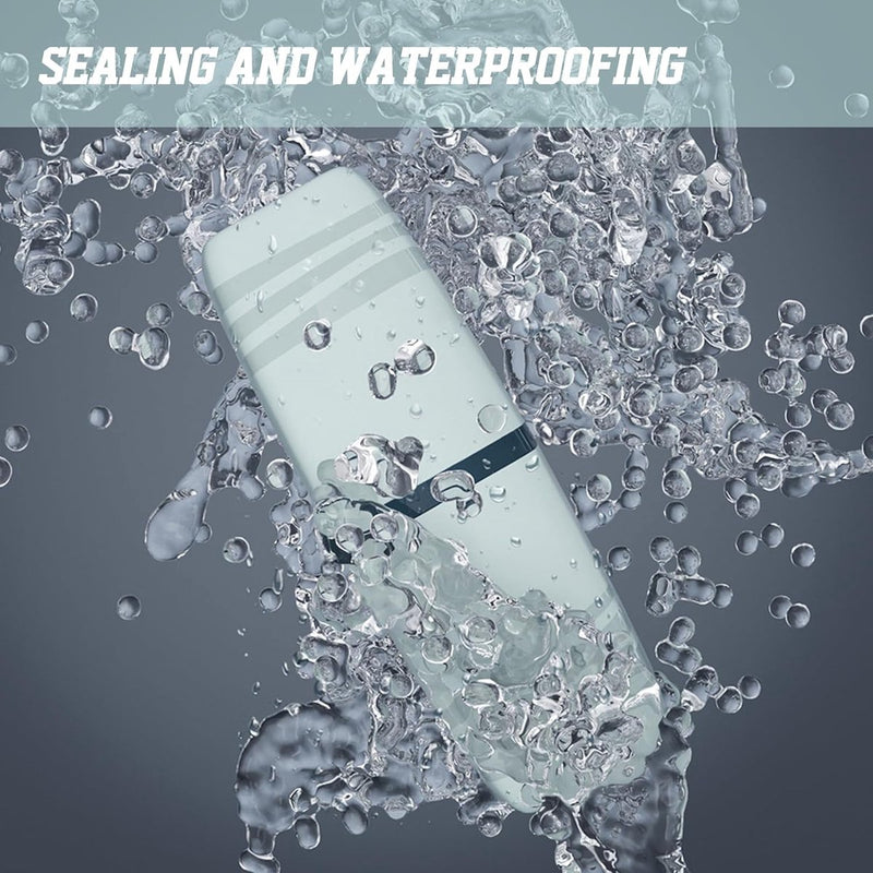 Toothbrush Case reisetui, 3 stuks, tandenborstelhouder, reisentandborstels, met 3 vierkante witte dubbelzijdige plakband, reisetui voor thuis, zakenreis, school., Meerkleurig, opbergdoos voor