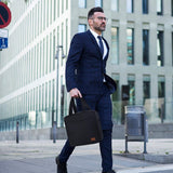 Kleine koeltas Lunchtas met ritssluiting Waterdicht voor werk Zwart 7L