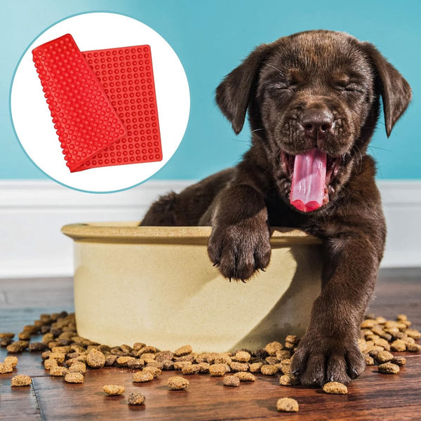 Bakmat voor hondenkoekjes met 468 gaten, mini-halfronde siliconen bakmat, hittebestendig en geschikt voor levensmiddelen, antiaanbaklaag, bakvorm voor hondenkoekjes