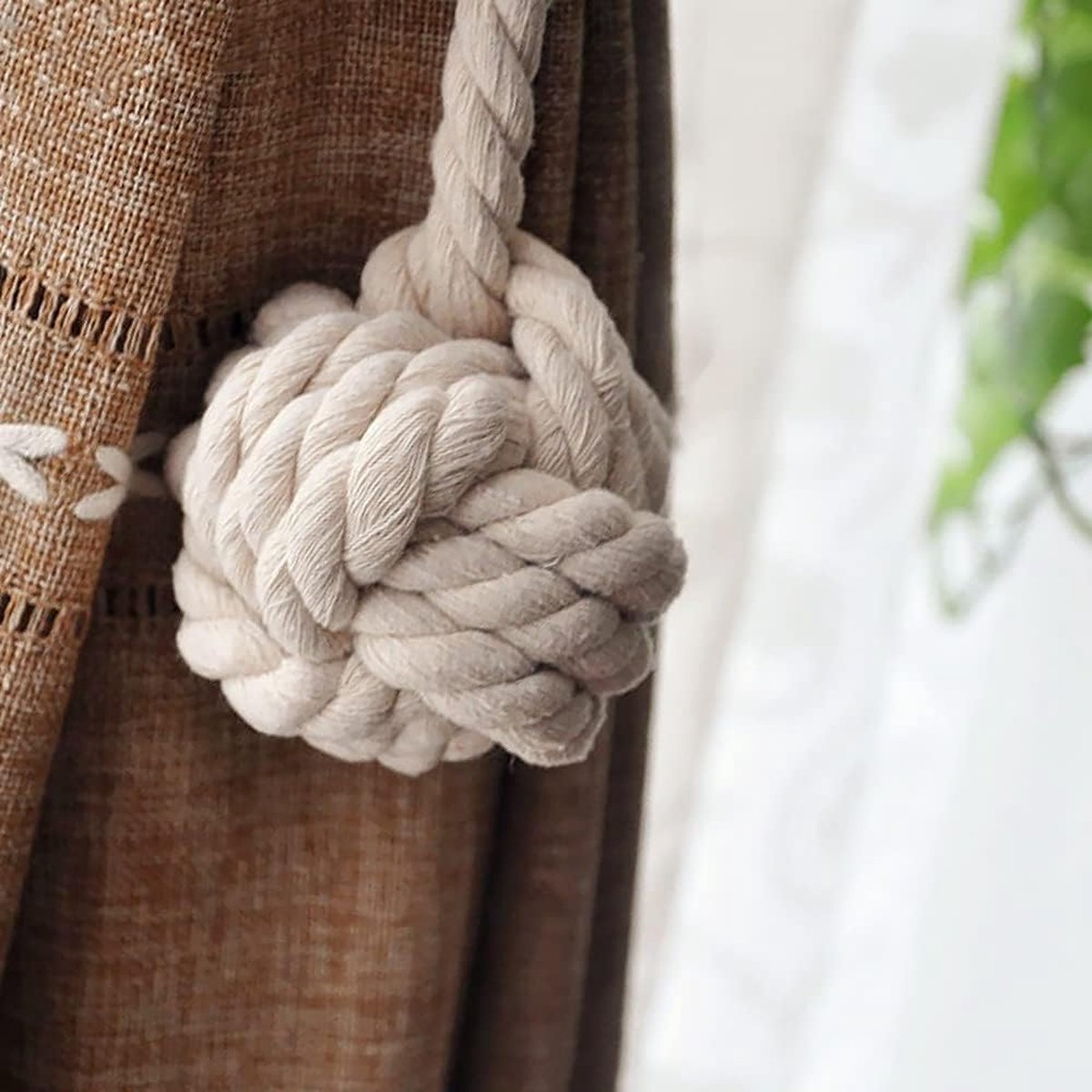 PATIKIL Gordijn Tiebacks Touwen, 4 Pack Decoratieve Tie Backs PATIKIL Gordijn Tiebacks Touwen, 4 Pack Decoratieve Tie Backs