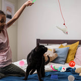 31 stuks kattenspeelgoed met kattentunnel, ballen, kattenspeelgoed, muizen, veerspeelgoed, pluche speelgoed, interactief kattenspeelgoed voor katten, kattenaccessoires