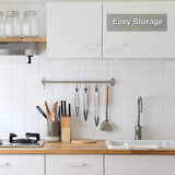 Keukentangenset van 3 roestvrijstalen barbecuetangen met siliconen tips voor koken, grillen, buffet, 18/23/30 cm (zwart)