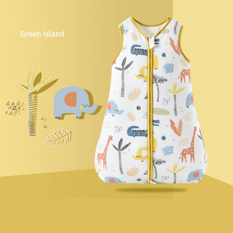 Slaapzak voor baby's, winter, jongens, babydeken, meisjes, slaapzakken, 1,5 tog dik, warme pyjama, kinderen, uniseks, slaapzak, beige, 6-12 maanden