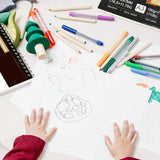 Spiraalgebonden schetsblok, schetsboek, A3 180 g/m² 50 vellen. Tekenblok voor kunstenaars. Ideaal voor het atelier, school of thuis