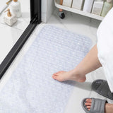 100 x 40 cm badmat antislip douchemat badmat antislip badmat machinewasbaar (transparant)