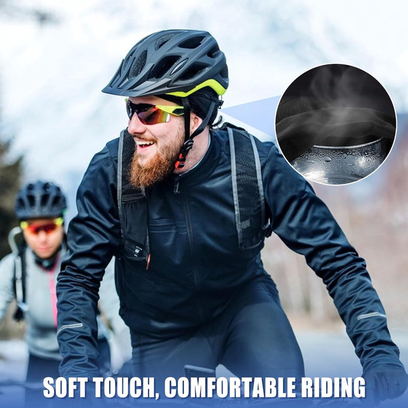 Hotcho Fietsmuts onder helm, helmmuts voor fietshelm jongens meisjes, winterfietsmuts, winddicht, warm, fietsmuts, fietshelm voor rijhelm en outdoorsport, 45-56 cm, zwart, 45-56 Hotcho Fietsmuts onder helm, helmmuts voor fietshelm jongens meisjes, winterfietsmuts, winddicht, warm, fietsmuts, fietshelm voor rijhelm en outdoorsport, 45-56 cm, zwart, 45-56