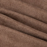 Set van 2 sierkussenovertrekken zachte decoratieve kussenhoes voor bank, slaapkamer kussenhoes bruin 40x40 cm vierkant