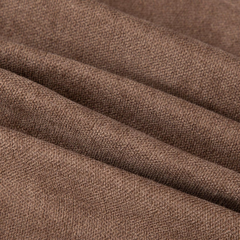 Set van 2 sierkussenovertrekken zachte decoratieve kussenhoes voor bank, slaapkamer kussenhoes bruin 40x40 cm vierkant