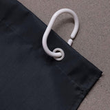 Douchegordijn, 180x200 cm, anti-schimmel, zwart (meer beschikbaar)