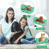 Koelmat voor honden, koelkussen voor honden en katten, koelmat voor huisdieren, niet-giftige gel-zelfkoelende mat, opvouwbaar, koelkussen voor warme zomer, 50 x 65 cm