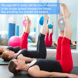 Gymnastiekbal, kleine pilatesbal, oefening barre bal voor yoga, stabiliteit, training, gym, anti-burst en slipbestendige ballen
