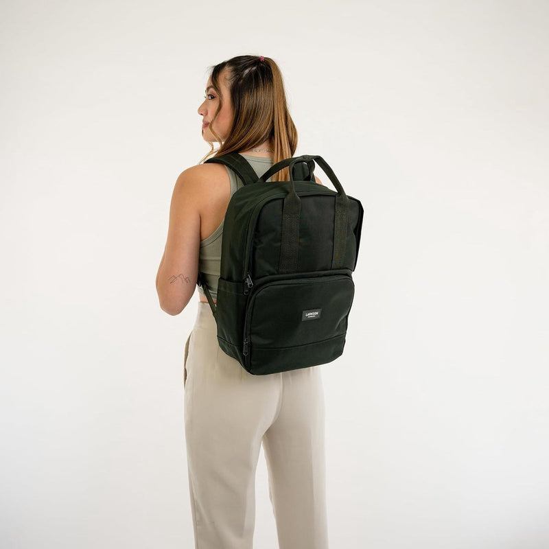 Fietstassen voor bagagedrager dames en heren, groen, fiets, 2 in 1 fietstas, rugzak en bagagedragertas, waterafstotend