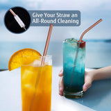 Bestekset, 10-delig, roestvrijstalen reisbestekset, zwart campingbestek met bestekzakje voor op reis, buitenreisbestek en bestek om mee te nemen met koffer (roségoud)