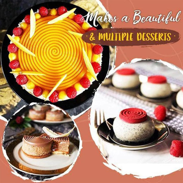 siliconen mal spiraal platte vorm cake bakvorm spiraal cakevorm siliconen bakvorm spiraal cakevorm voor taarten