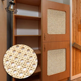 1 rol cane geweven rotan, 55 cm x 1 m, natuurlijke rotan weefselrol voor caning-projecten, mesh, rotan weefsel voor meubels, stoelen en kasten