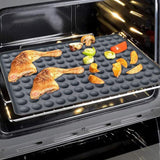 Bakmat, hondenkoekjes mini halve bal (2 cm), siliconen bakmat, hondenkoekjes bakvorm met deegspatel, anti-aanbaklaag, bakvorm voor doe-het-zelf hondenkoekjes en lekkernijen (grijs)