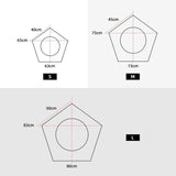 Tipi tent voor huisdieren, kattentent van katoenen linnen, hondentent, afneembaar en wasbaar, huisdierentent met kussen, huisdiertent, wegklappen, meubels, 60 x 60 x 70 cm