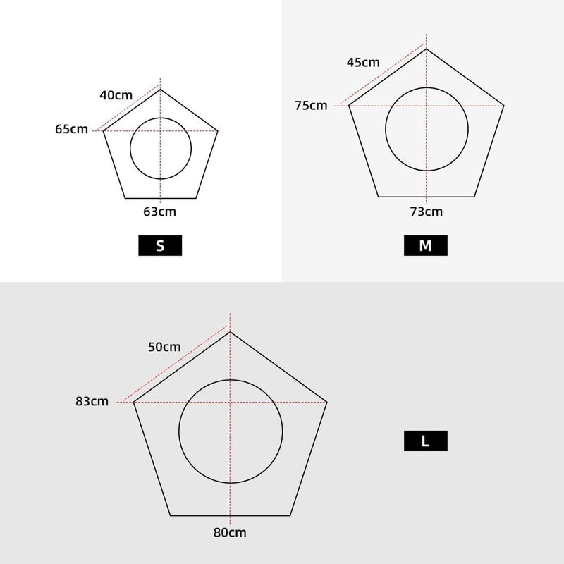 Tipi tent voor huisdieren, kattentent van katoenen linnen, hondentent, afneembaar en wasbaar, huisdierentent met kussen, huisdiertent, wegklappen, meubels, 60 x 60 x 70 cm